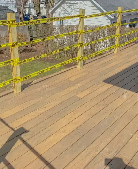 Belmont deck construction