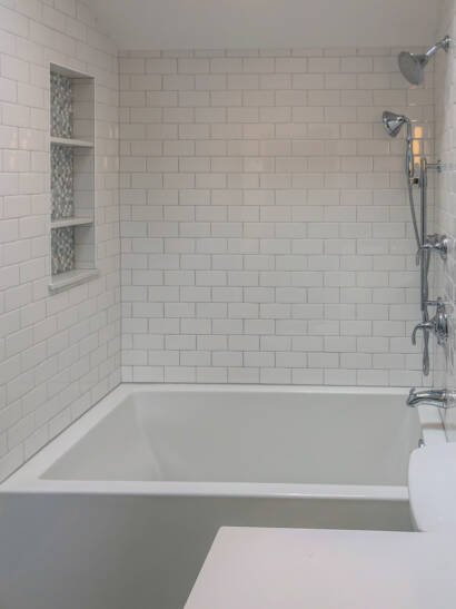 Belmont bathroom remodel