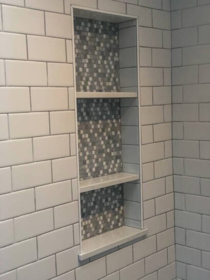 Belmont bathroom remodel