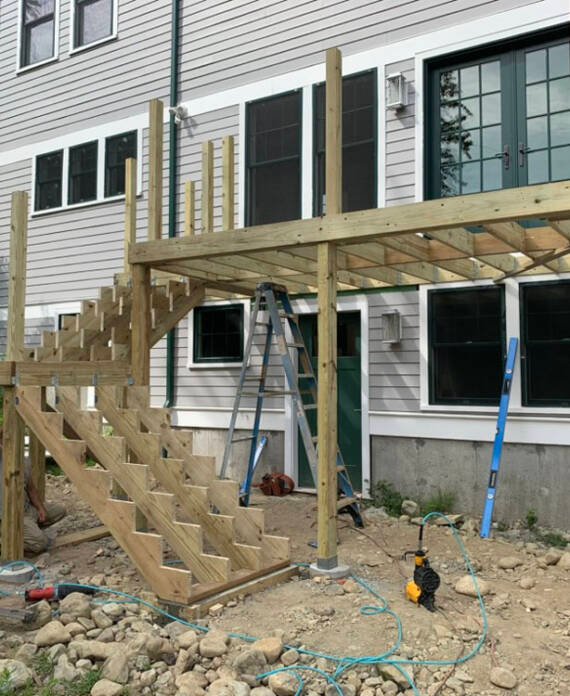 Belmont deck project