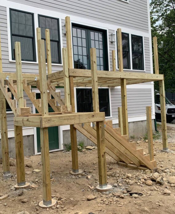 Belmont deck project