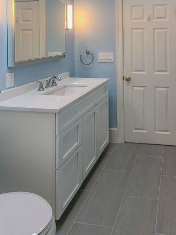 Belmont bathroom remodel